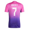 Camiseta de fútbol Alemania Kai Havertz 7 Segunda Equipación Euro 2024 - Hombre